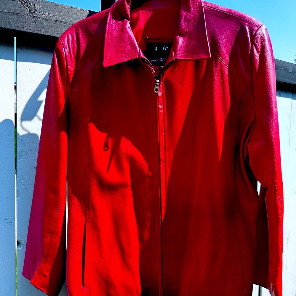 Leather jacket. Handmade in Argentina